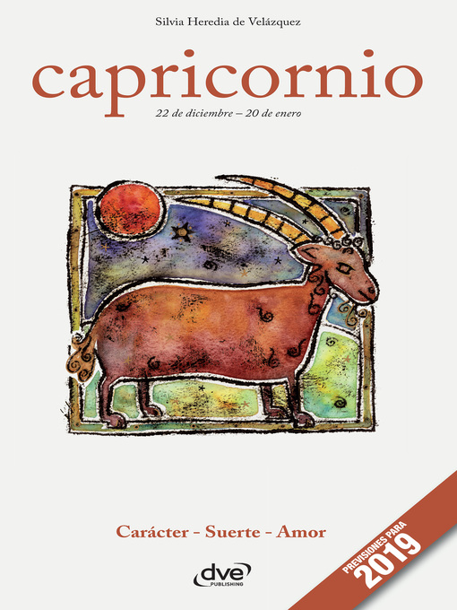 Title details for Capricornio by Silvia Heredia de Velázquez - Wait list